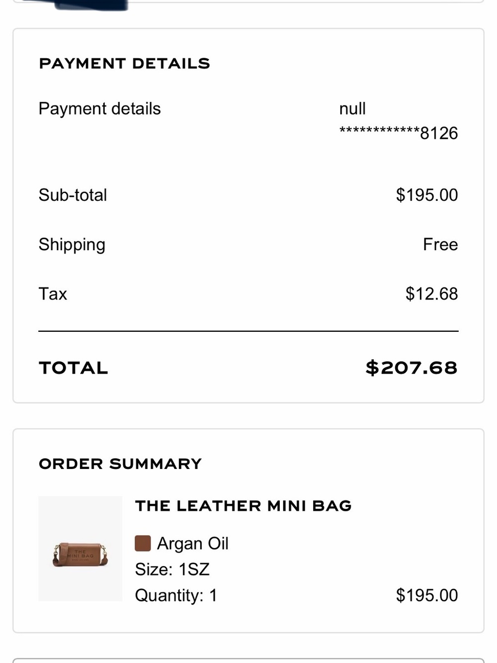 Marc Jacobs The Mini Bag Brown Leather Belt Bag with Embossed Logo - Picture 7 of 7